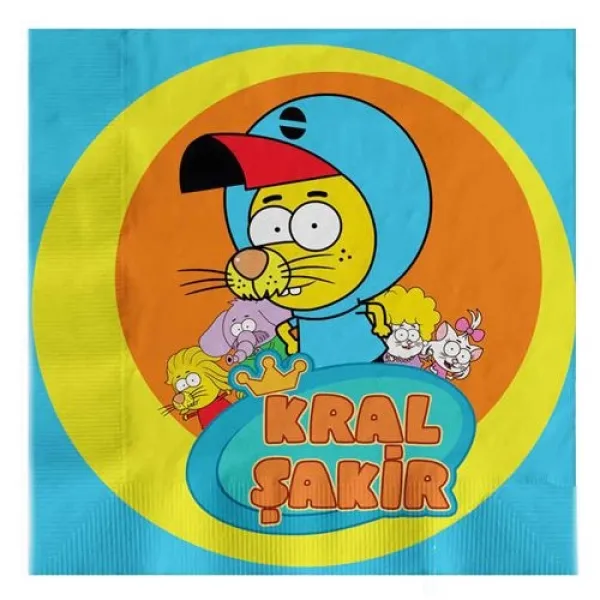 Kral Şakir Action Peçete (16 Adet)