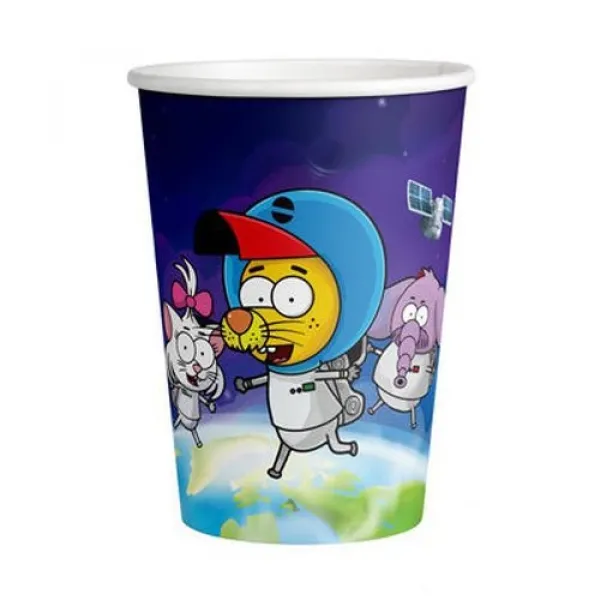 Kral Şakir Uzayda Bardak (8 Adet)