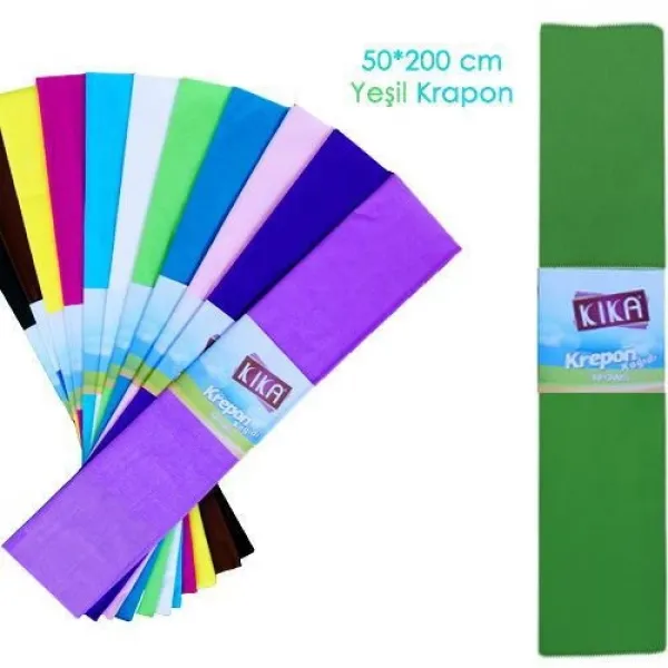 Krapon Kağıdı Koyu Yeşil 1 Adet