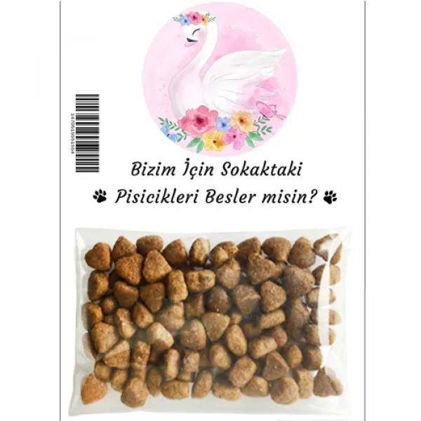 Kuğu Hediyelik Kedi Maması 5 Adet