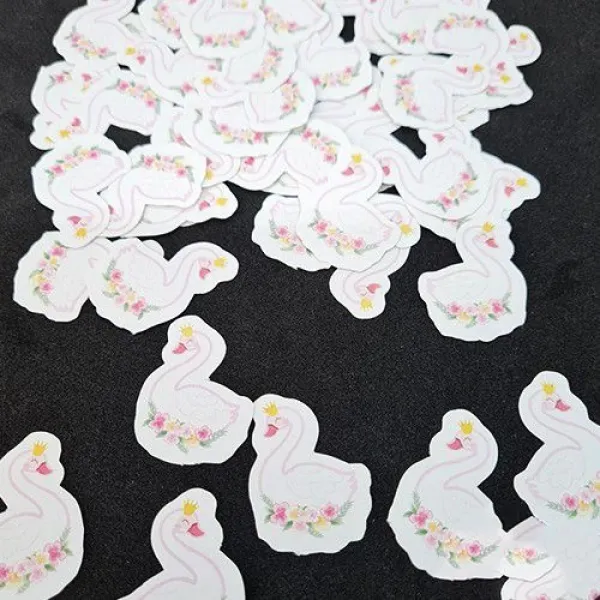 Kuğu Temalı Masa Konfetisi 50 Adet