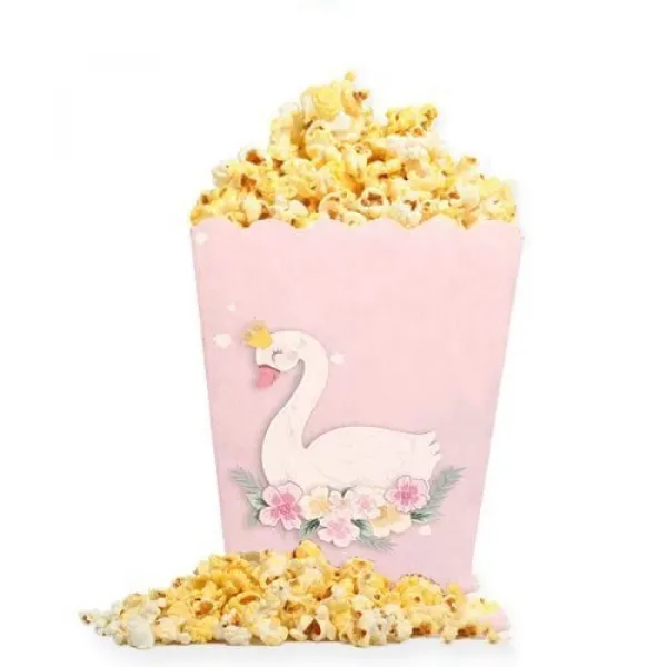 Kuğu Temalı Mısır Kutusu 8 Adet