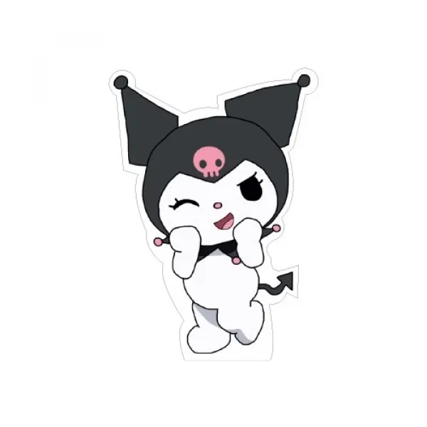 Kuromi Ayaklı Pano 35 cm