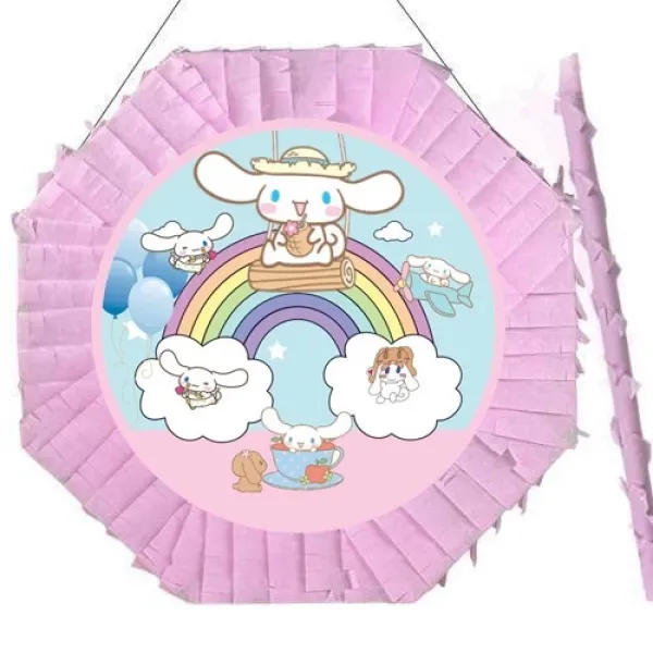 Kuromi Cinnamoroll Pinyata 42 cm + Sopası