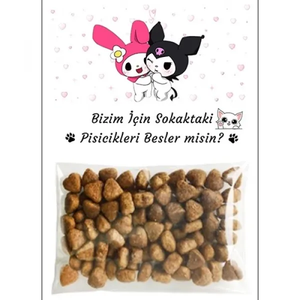 Kuromi Hediyelik Kedi Maması Erkek 5 Adet