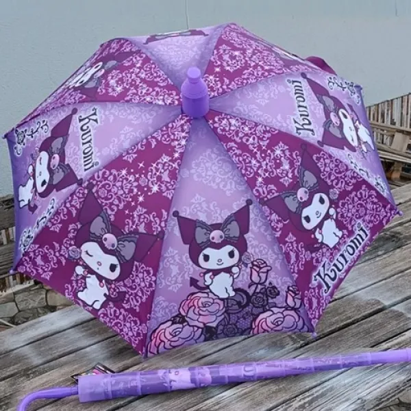 Kuromi Lisanslı Çocuk Şemsiyesi Mor