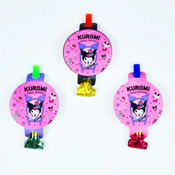 Kuromi Parti Düdüğü (6 adet)