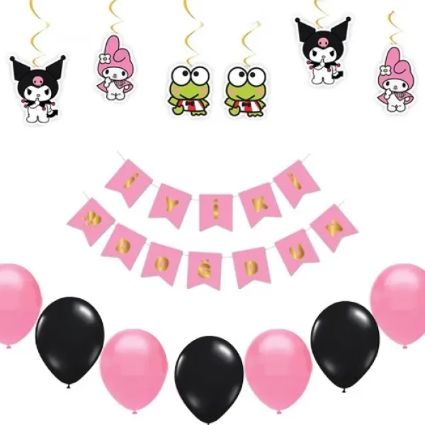 Kuromi Parti Malzemeleri Seti Ekonomik