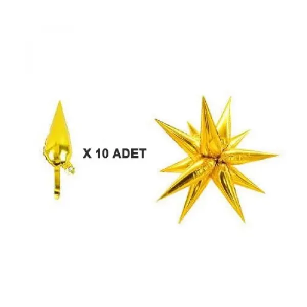 Kutup Yıldızı Folyo Balon Gold 60 cm