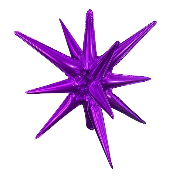 Kutup Yıldızı Folyo Balon Mor 70 cm