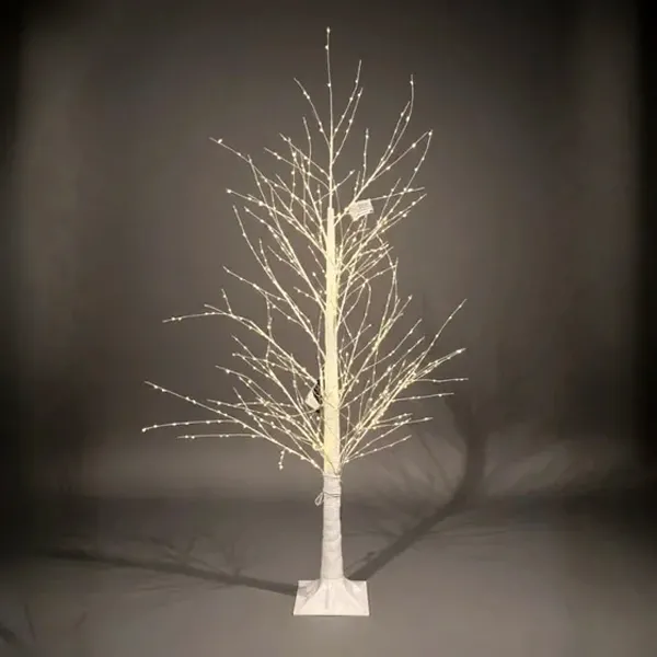 Led ışıklı Ağaç Gün ışığı Beyaz Gövde (100 cm)