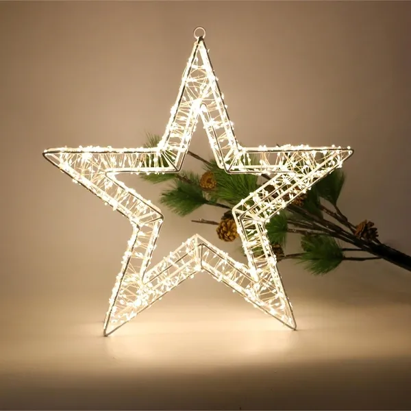 Led Işıklı Yıldız Dekor (40 cm)