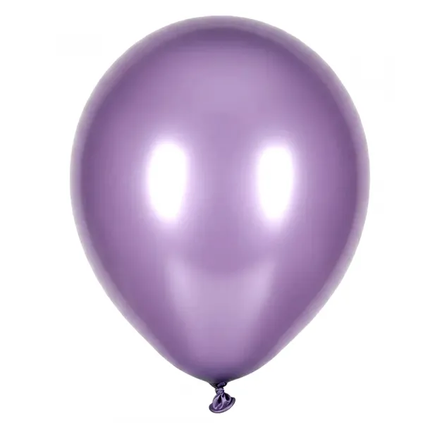 Lila Balon Metalik (15 Adet)