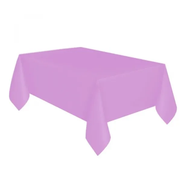 Lila Masa Örtüsü Plastik 137x270 cm