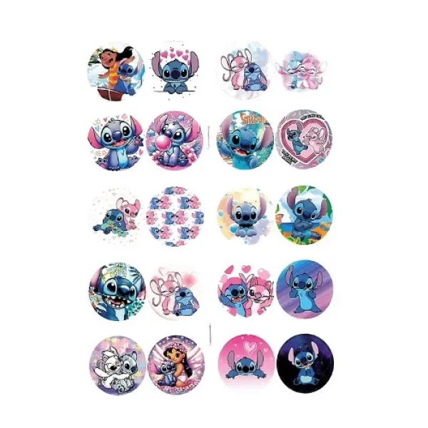 16 Sayfa Lilo ve Stitch Boyama Kitabı Stickerlı 1 Adet