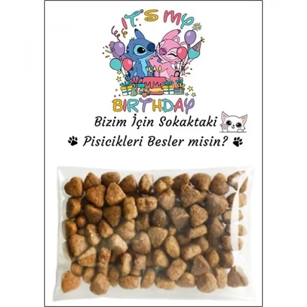 Lilo ve Stitch Hediyelik Kedi Maması  5 Adet