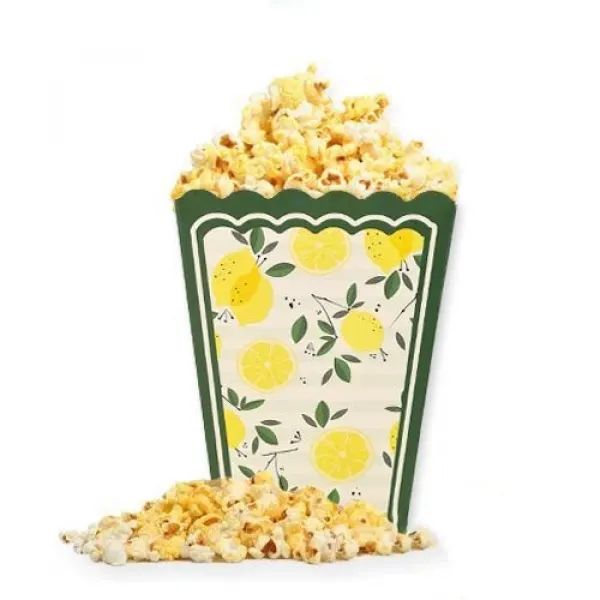 Limon Temalı Mısır Kutusu 8 Adet