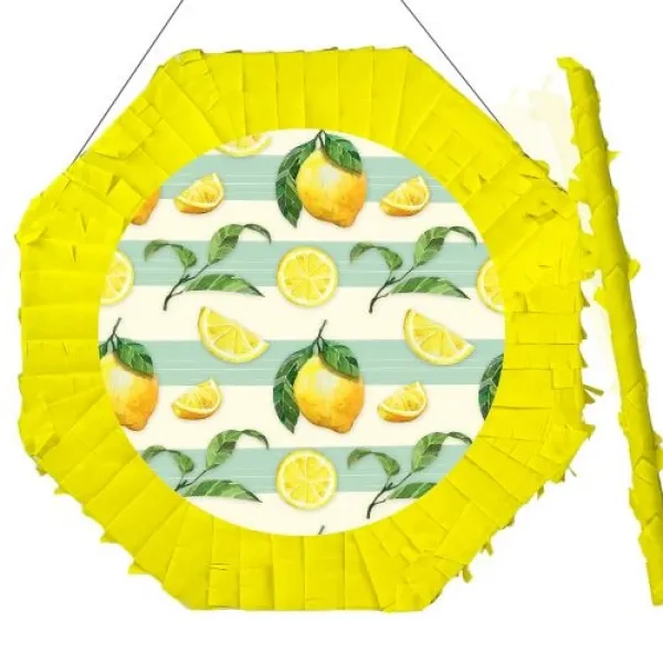 Limon Temalı Pinyata 42 cm + Sopası