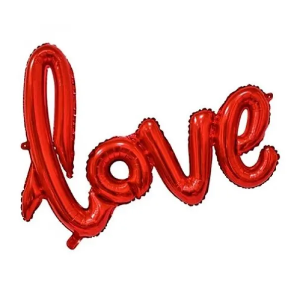 Love Folyo Balon Kırmızı 36*54 cm