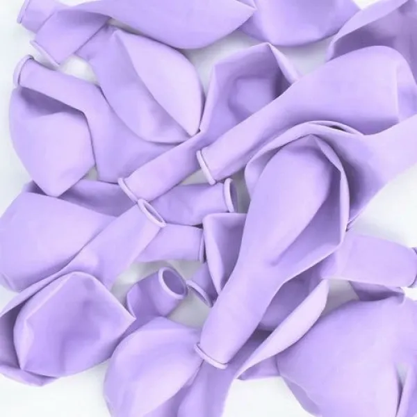 Makaron Balon Lila 50 Adet