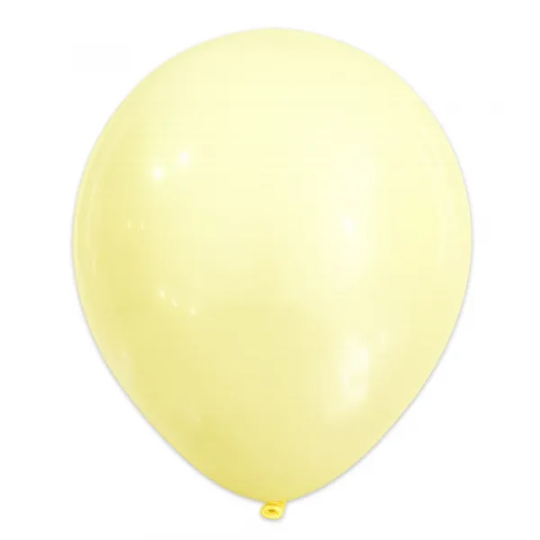 Makaron Balon Sarı (15 Adet)