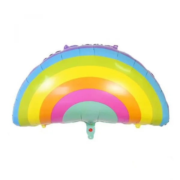 Makaron Gökkuşağı Folyo Balon 74x45 cm