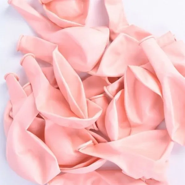 Makaron Pastel Balon Karışık Renk 100 Adet