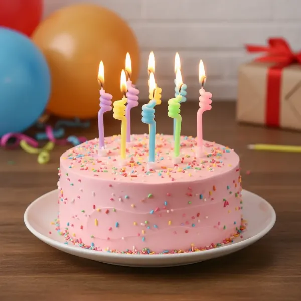 Makaron Renkli Spiral Pasta Mumu (6 Adet)