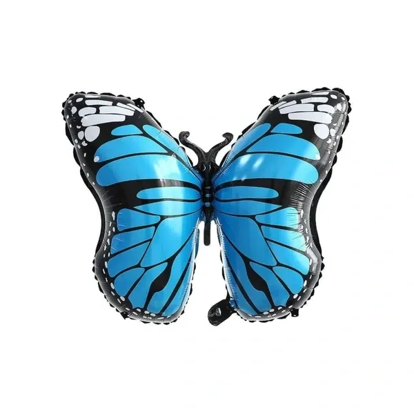 Mavi Kelebek Folyo Balon 55x65 cm