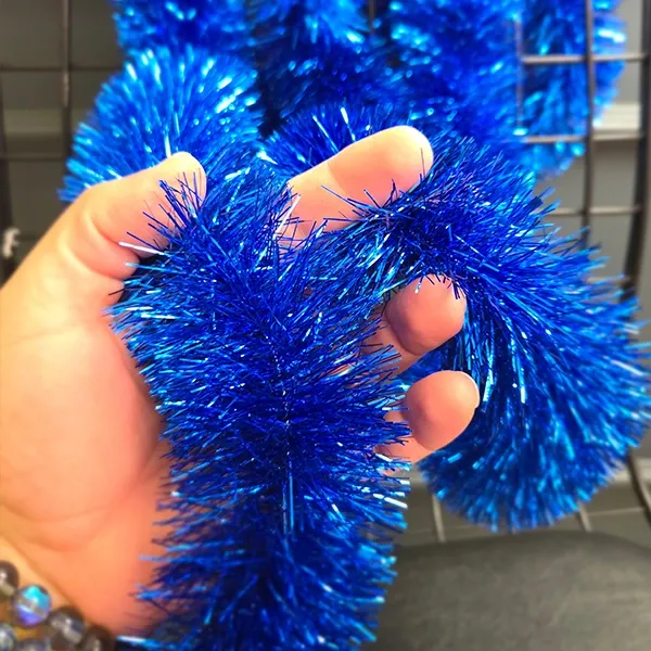 Mavi Sim Süs 6.5 cm (2 Metre)