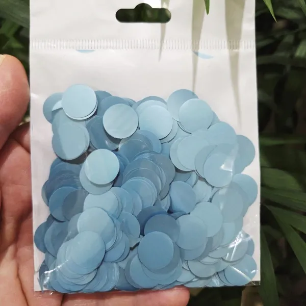 Metalik Balon İçi Konfeti Mavi (10 gr)