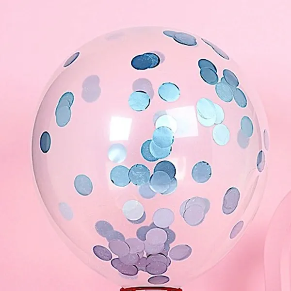 Metalik Balon İçi Konfeti Mavi (10 gr)