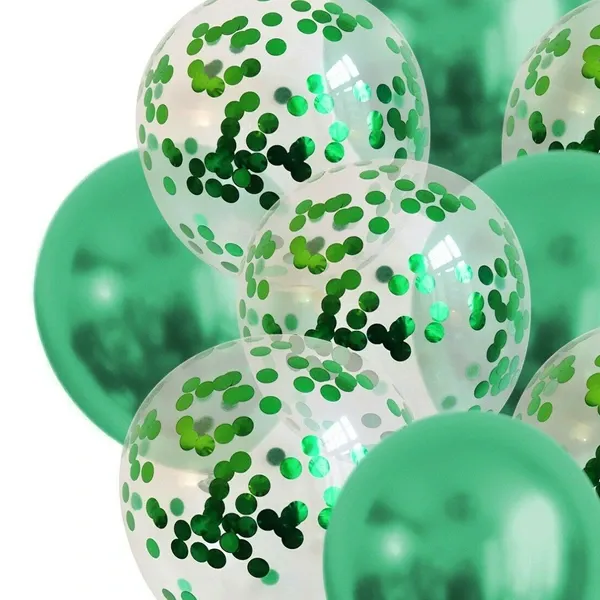 Metalik Balon İçi Konfeti Yeşil (10 gr)