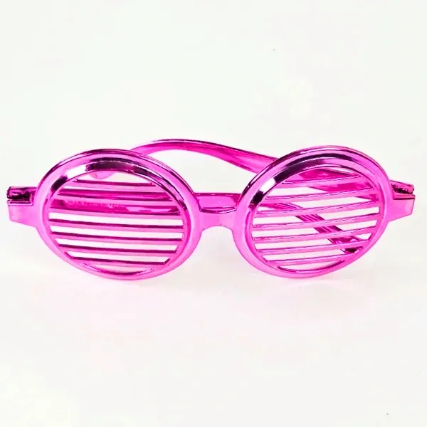 Metalik Karışık Renkli Panjur Gözlük 1 Adet