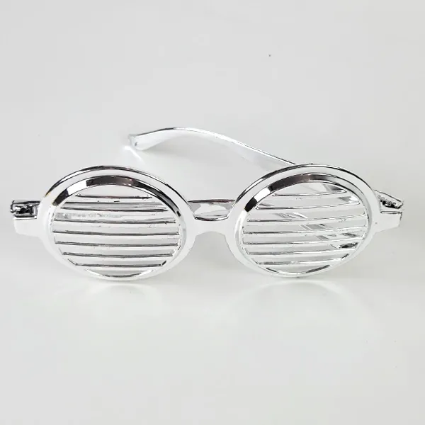 Metalik Karışık Renkli Panjur Gözlük 1 Adet