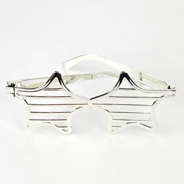 Metalik Karışık Renkli Yıldız Gözlük 1 Adet