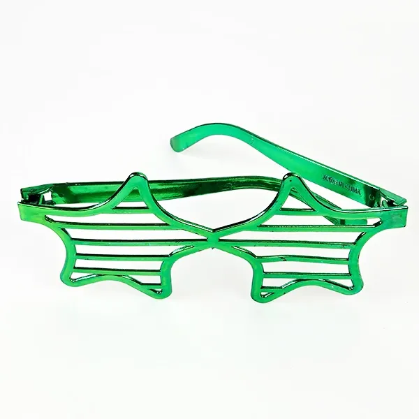 Metalik Karışık Renkli Yıldız Gözlük 1 Adet