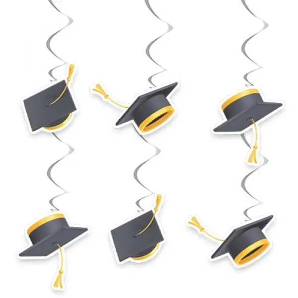 Mezuniyet Partisi Kep Asma Süs - 6 Adet