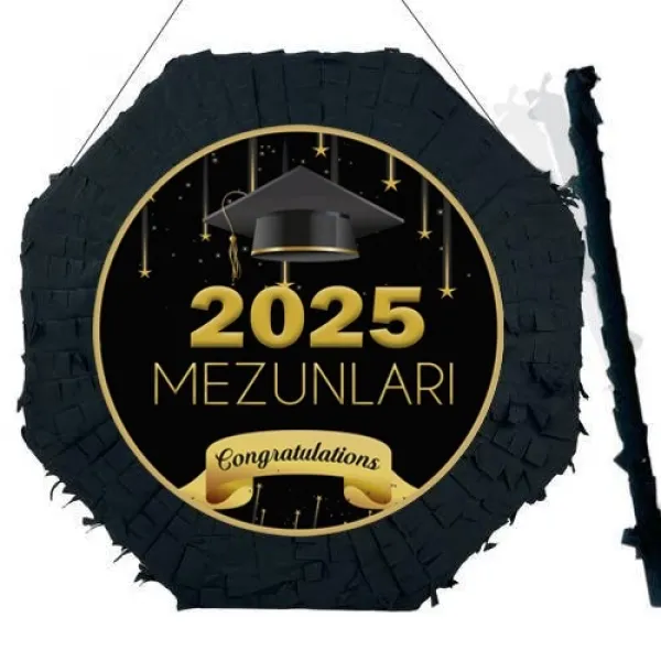 Mezuniyet Pinyata 42 cm + Sopası