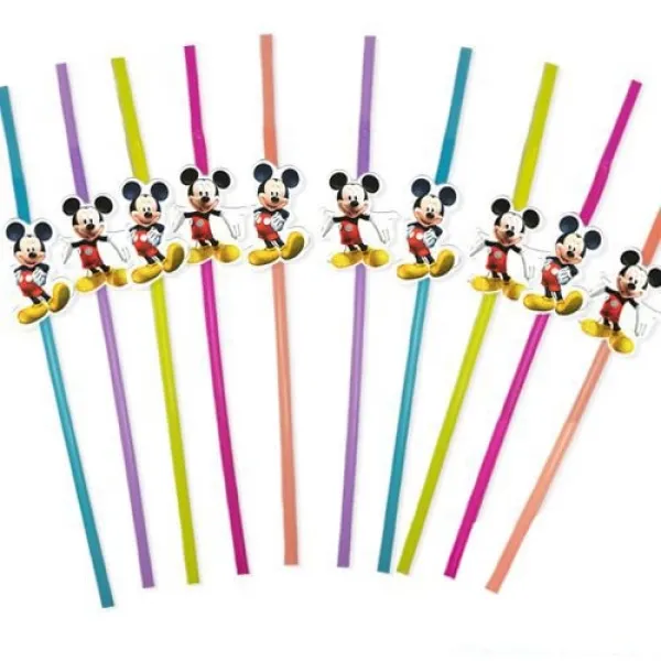 Mickey Mouse Artistik Pipet 10 Adet