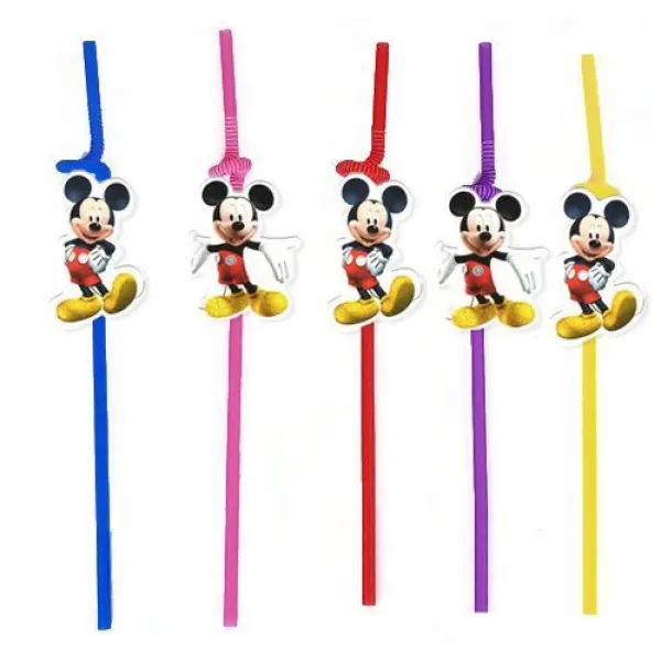 Mickey Mouse Artistik Pipet 10 Adet