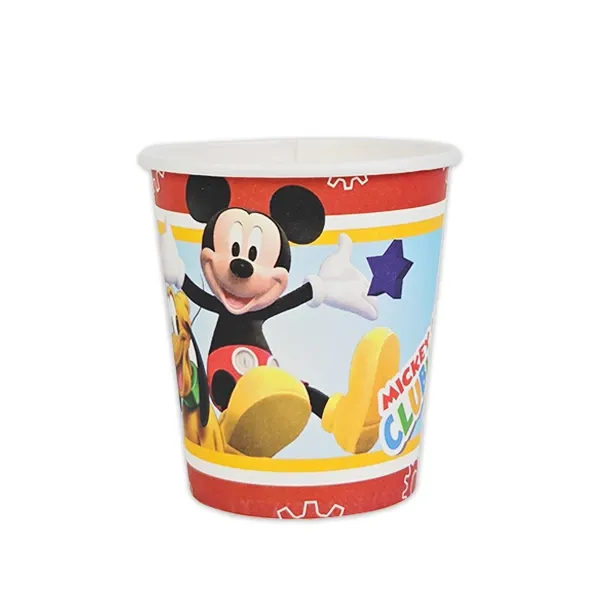 Mickey Mouse Karton Bardak 8 Adet