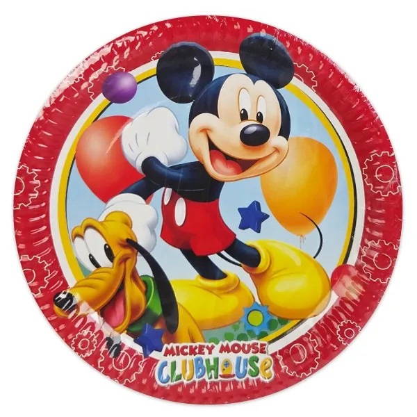 Mickey Mouse Karton Tabak 8 Adet