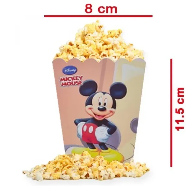 Mickey Mouse Mısır Kutusu (8 Adet)