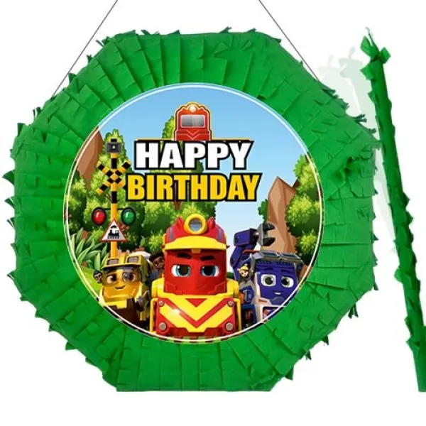 Mighty Express Pinyata 42 cm + Sopası