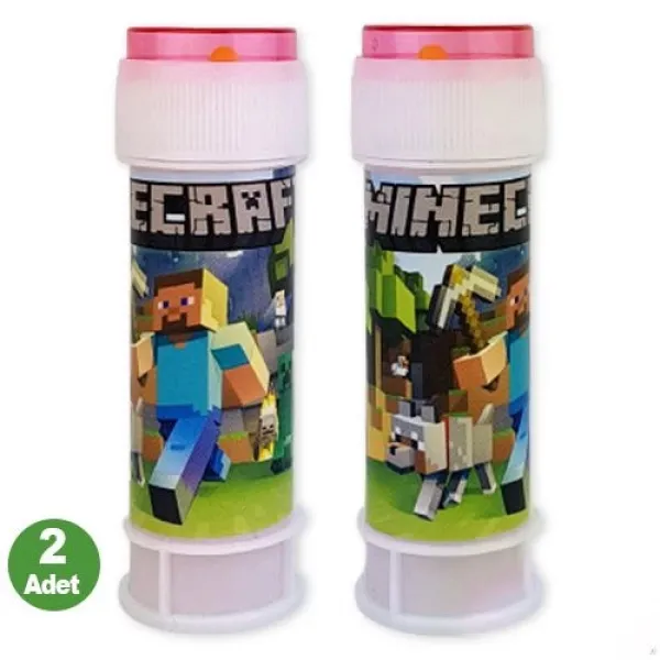 Minecraft Köpük Baloncuk 2 adet