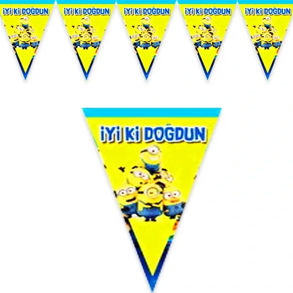 Minions Flama Bayrak (1.5 Metre)