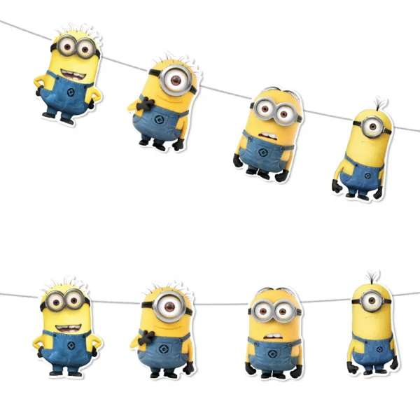 Minions Temalı Dekor Süs (130x18 cm)