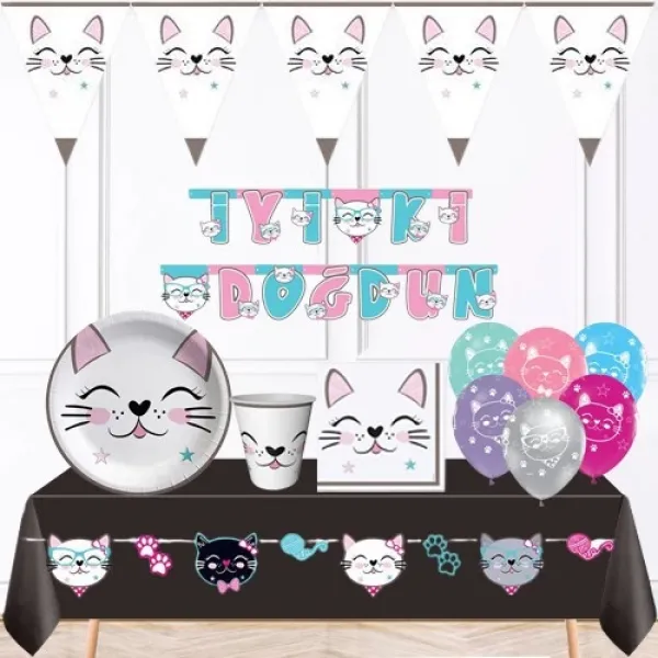 Miss Cat 8 Kişilik Ekonomik Parti Seti