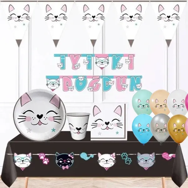 Miss Cat 8 Kişilik Ekonomik Parti Seti
